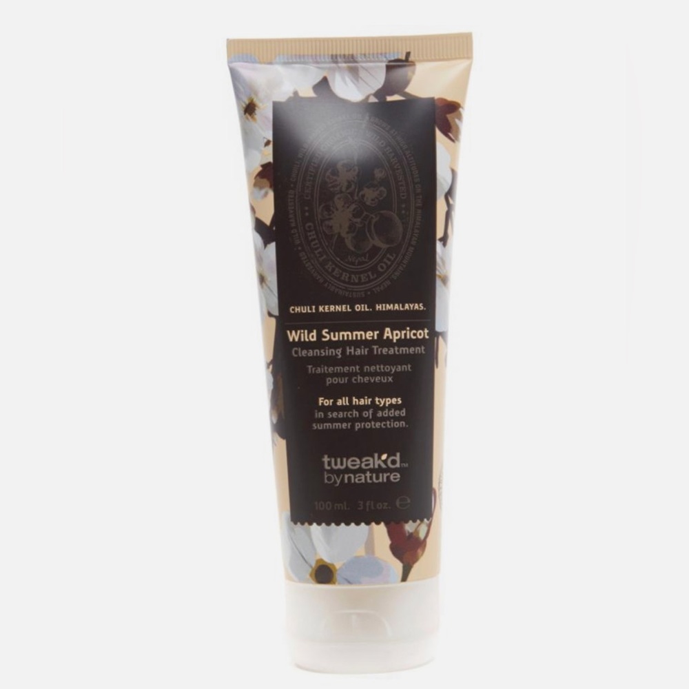 New Tweak’d By Nature Wild Summer Apricot cleansing Hair Treatment 3 Oz